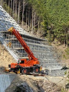 高知県安芸郡北川村アンカー工事